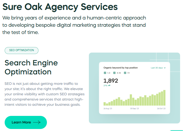 Sure Oak’s agency solutions 