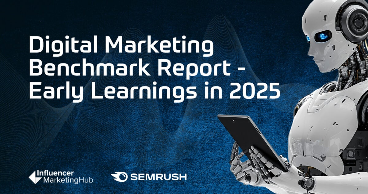 digital marketing benchmark report