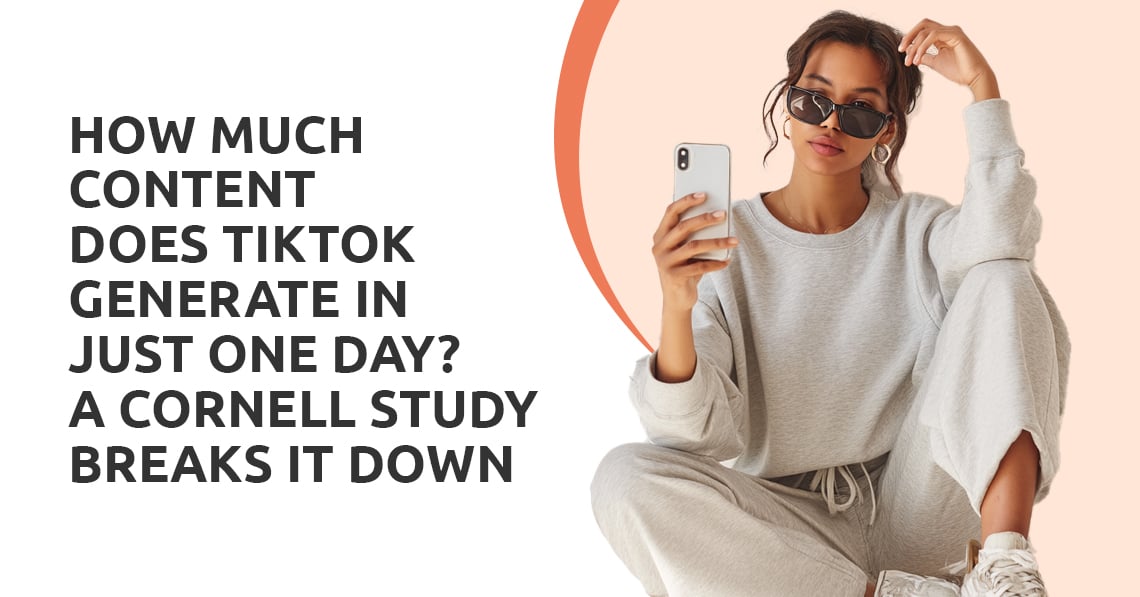 How Much Content Does TikTok Generate in Just One Day? A Cornell Study Breaks It Down