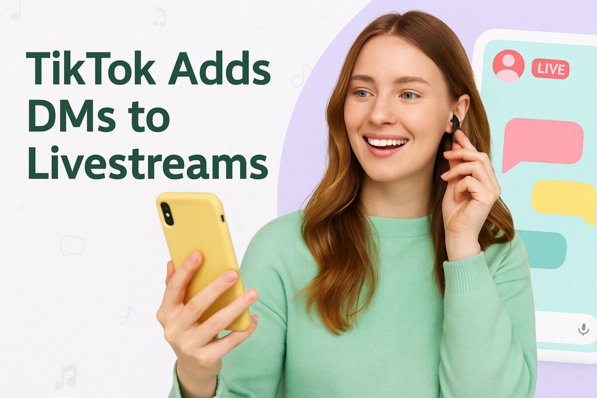 TikTok Adds DMs to Livestreams to Supercharge Direct Customer Engagement
