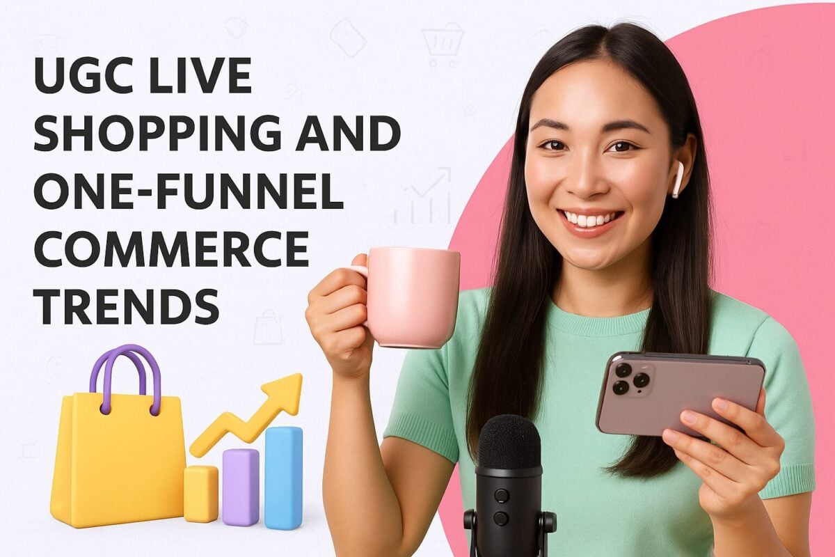 UGC Live Shopping and One-Funnel Commerce Trends