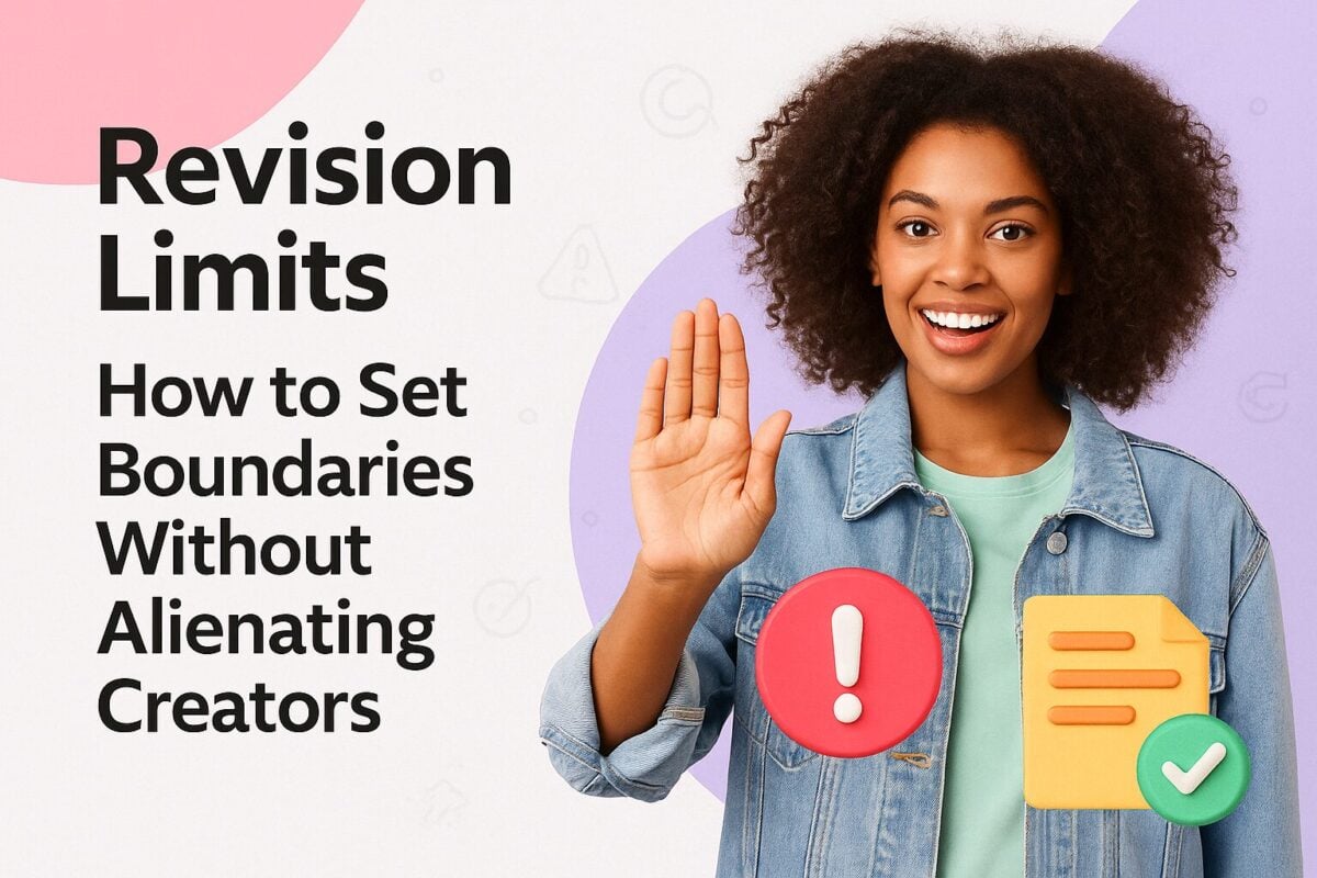 Revision Limits: How to Set Boundaries Without Alienating Creators