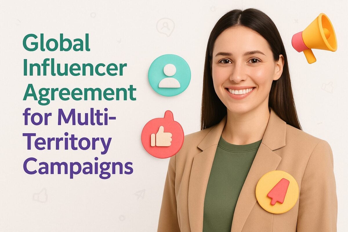 Global Influencer Agreement for Multi-Territory Campaigns