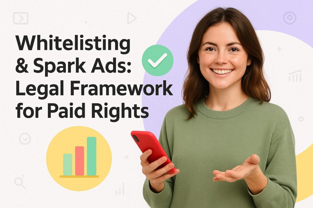 Whitelisting & Spark Ads: Legal Framework for Paid Rights
