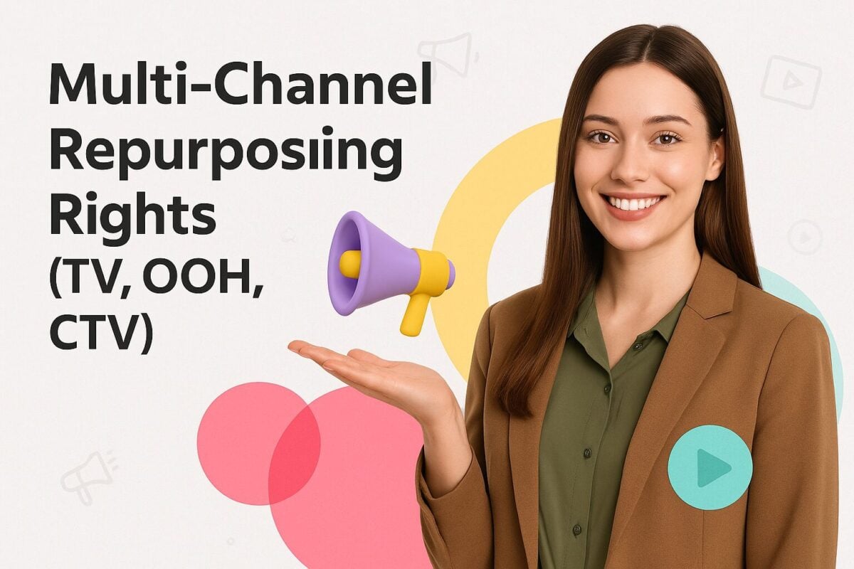 Multi-Channel Repurposing Rights (TV, OOH, CTV)