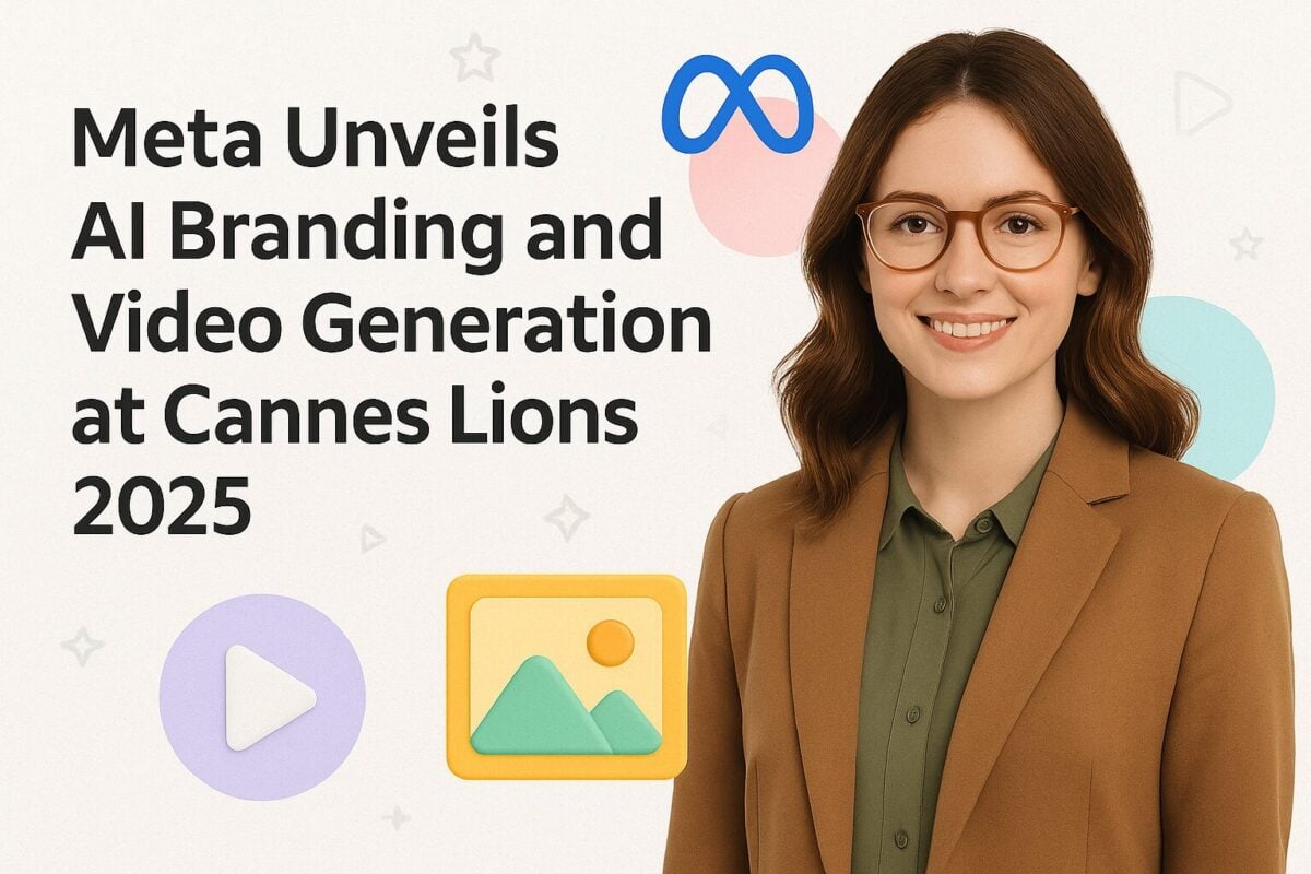 Meta Unveils AI Branding and Video Generation at Cannes Lions 2025