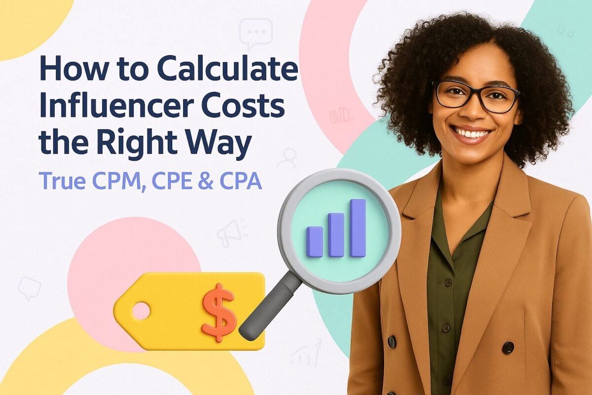 True CPM, CPE & CPA: How to Calculate Influencer Costs the Right Way