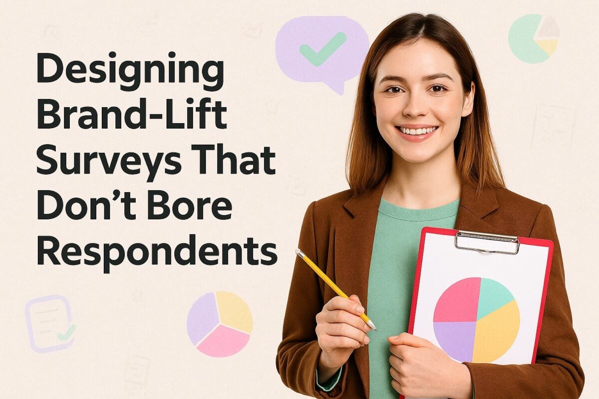 Designing Brand-Lift Surveys That Don’t Bore Respondents