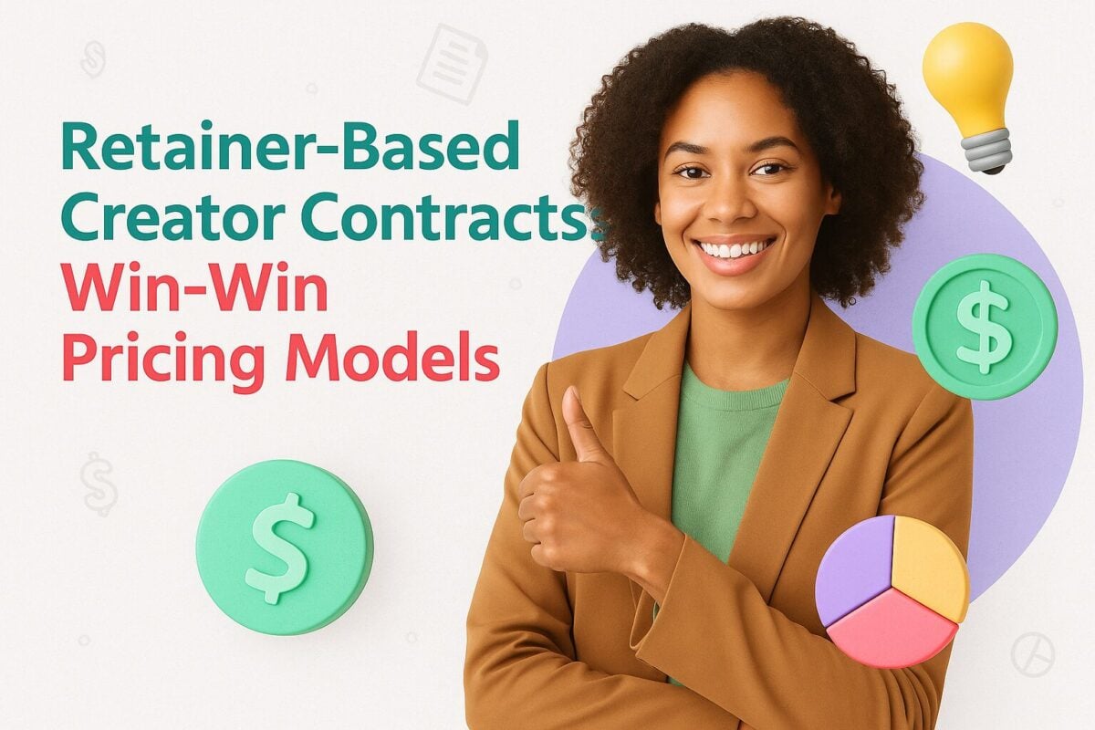 Retainer-Based Creator Contracts: Win-Win Pricing Models