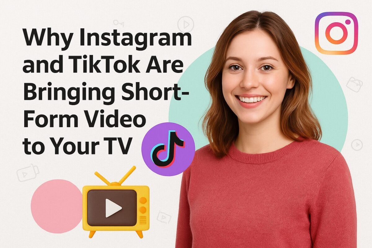 Why Instagram and TikTok Are Bringing Short-Form Video to Your TV