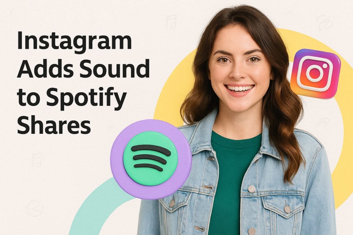 Instagram Adds Sound to Spotify Shares