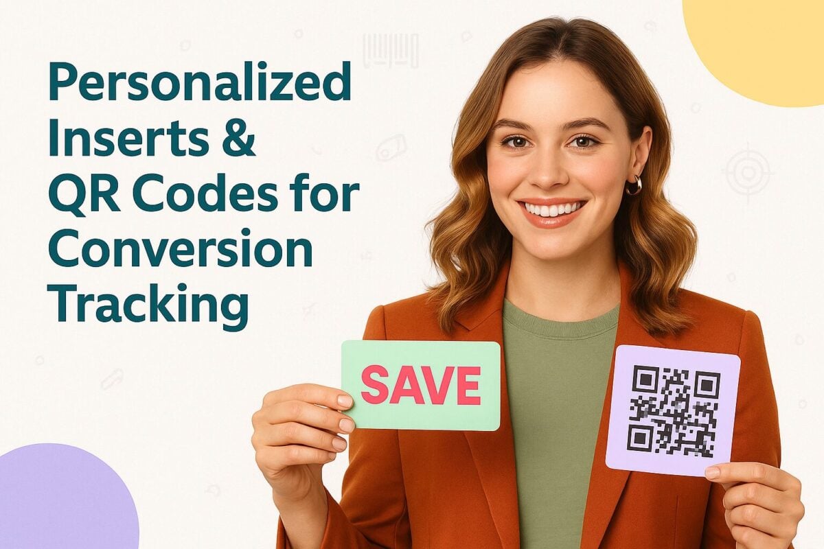 Personalized Inserts & QR Codes for Conversion Tracking