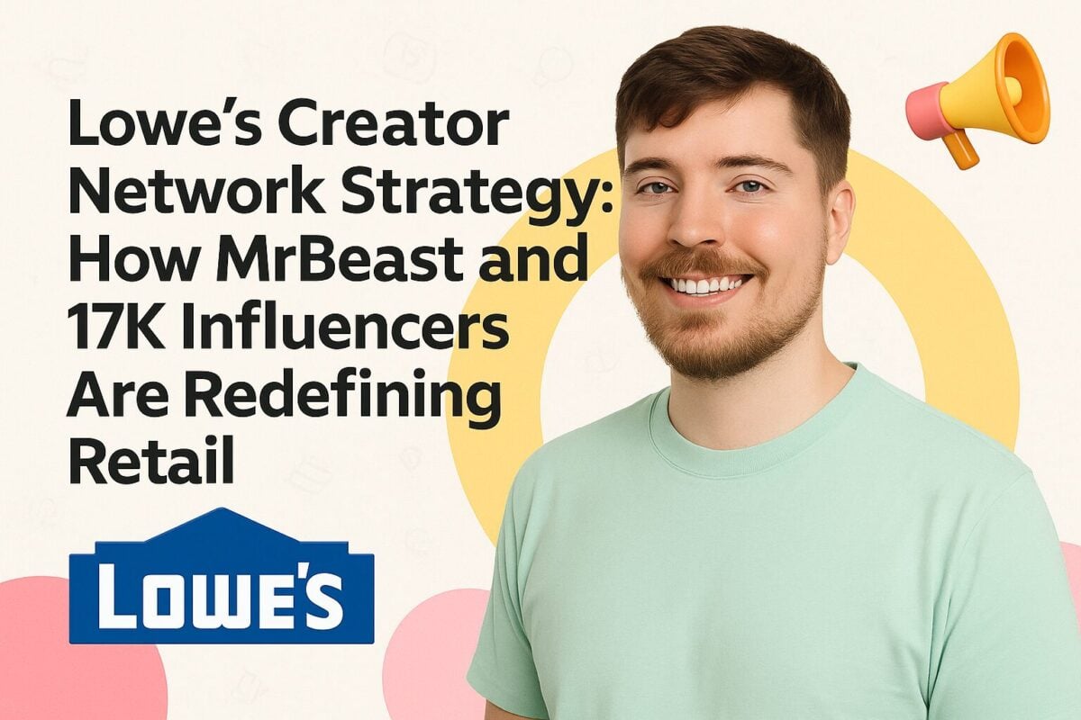 Inside Lowe’s Creator Network: From Mr. Beast to 17K Influencer Partnerships