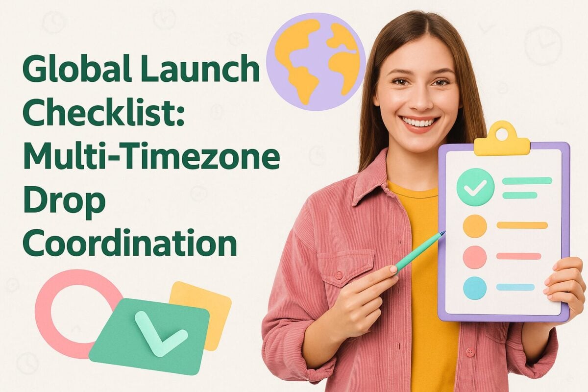 Global Launch Checklist: Multi-Timezone Drop Coordination