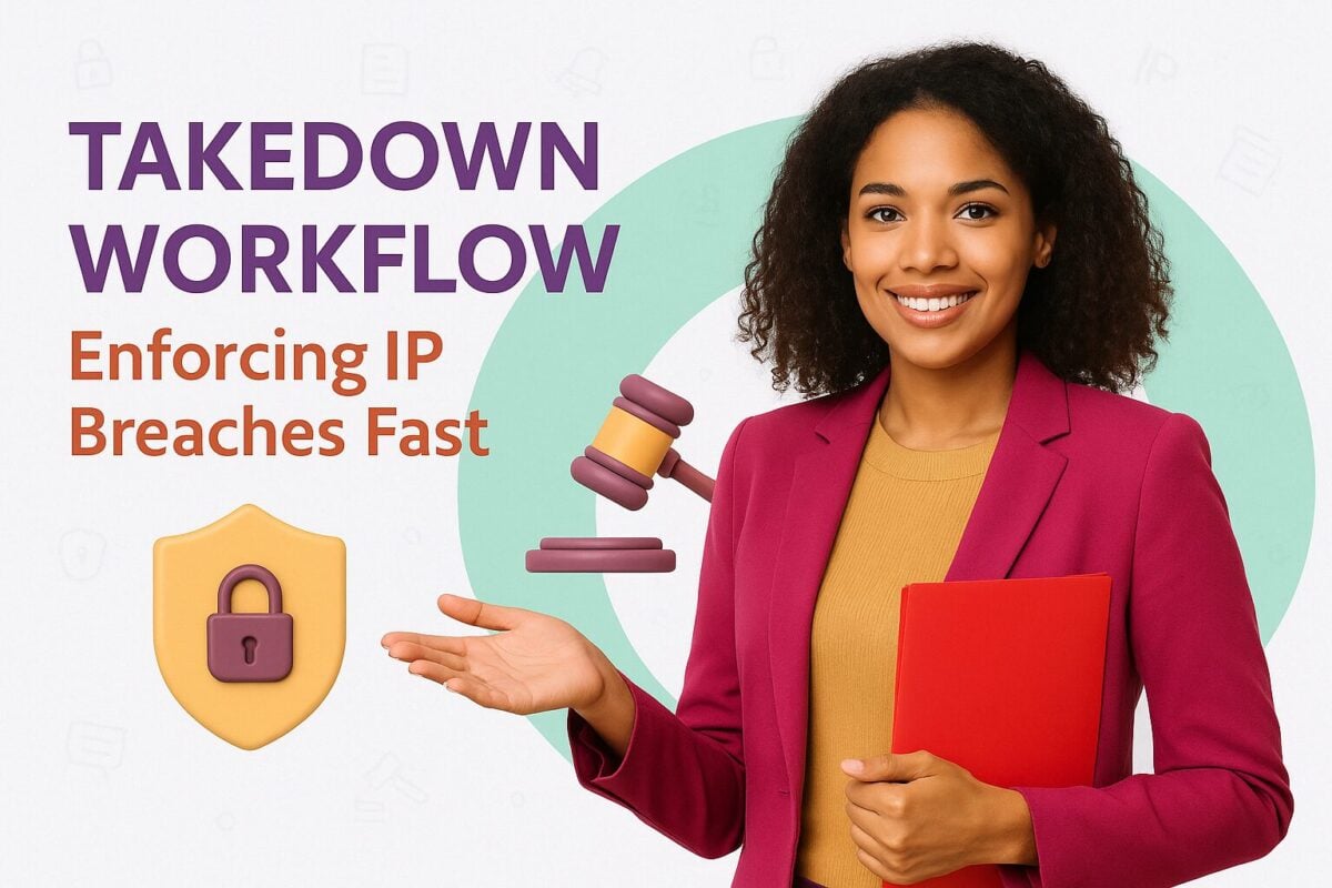 Takedown Workflow: Enforcing IP Breaches Fast