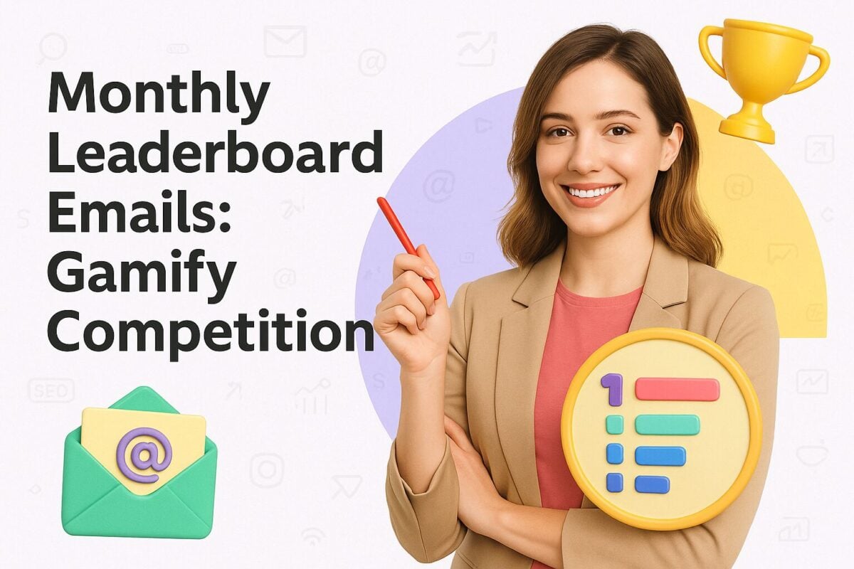 Monthly Leaderboard Emails: Gamify Competition