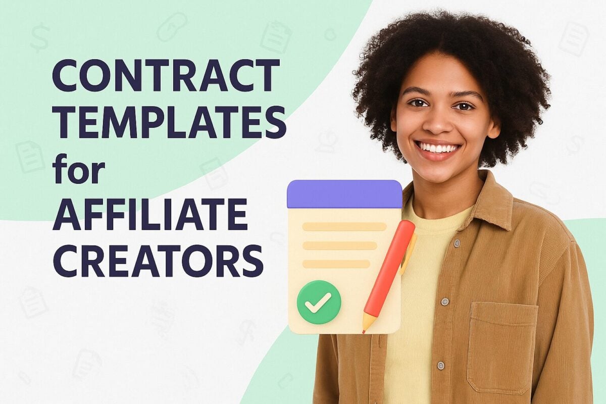 Contract Templates for Affiliate Creators
