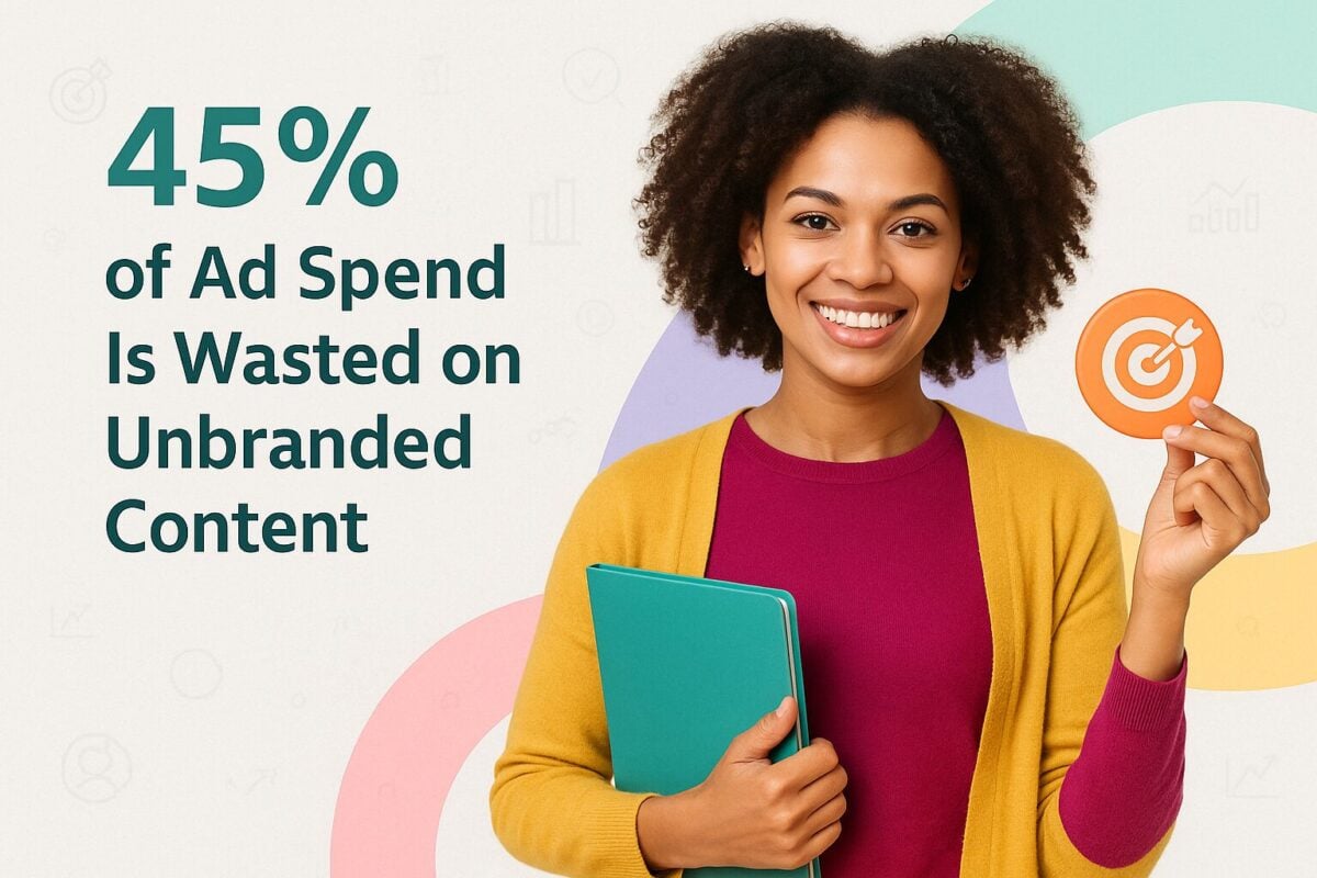 45% of Ad Spend Is Wasted on Unbranded Content