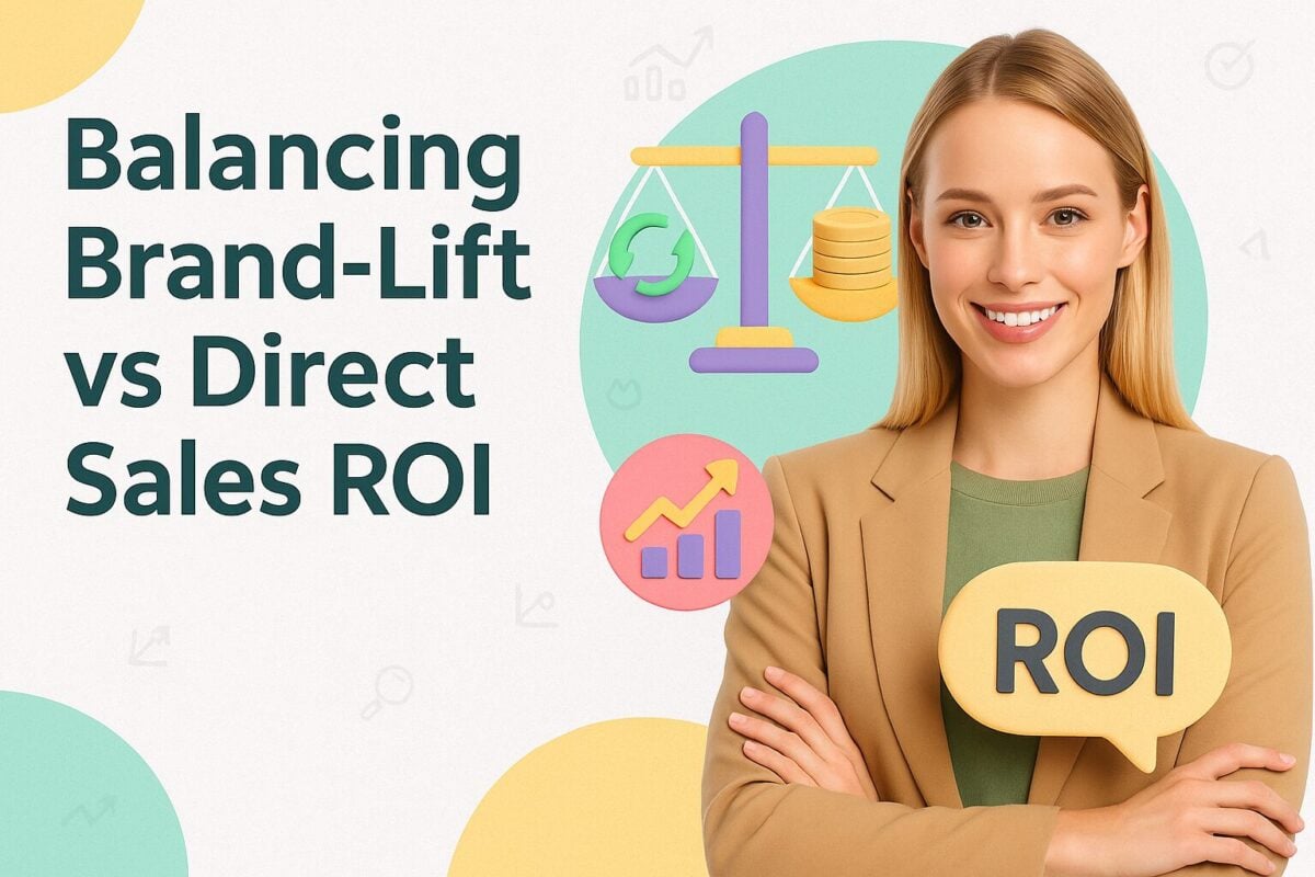 Balancing Brand-Lift vs Direct Sales ROI