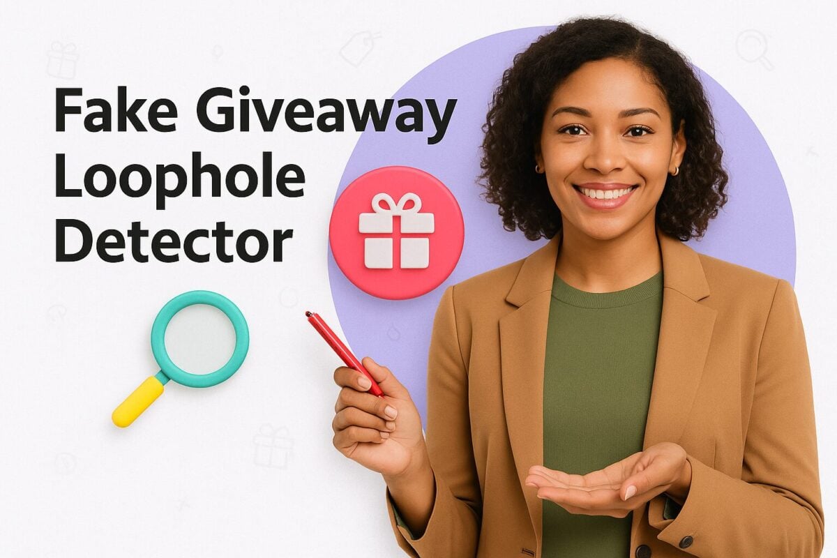 Fake Giveaway Loophole Detector