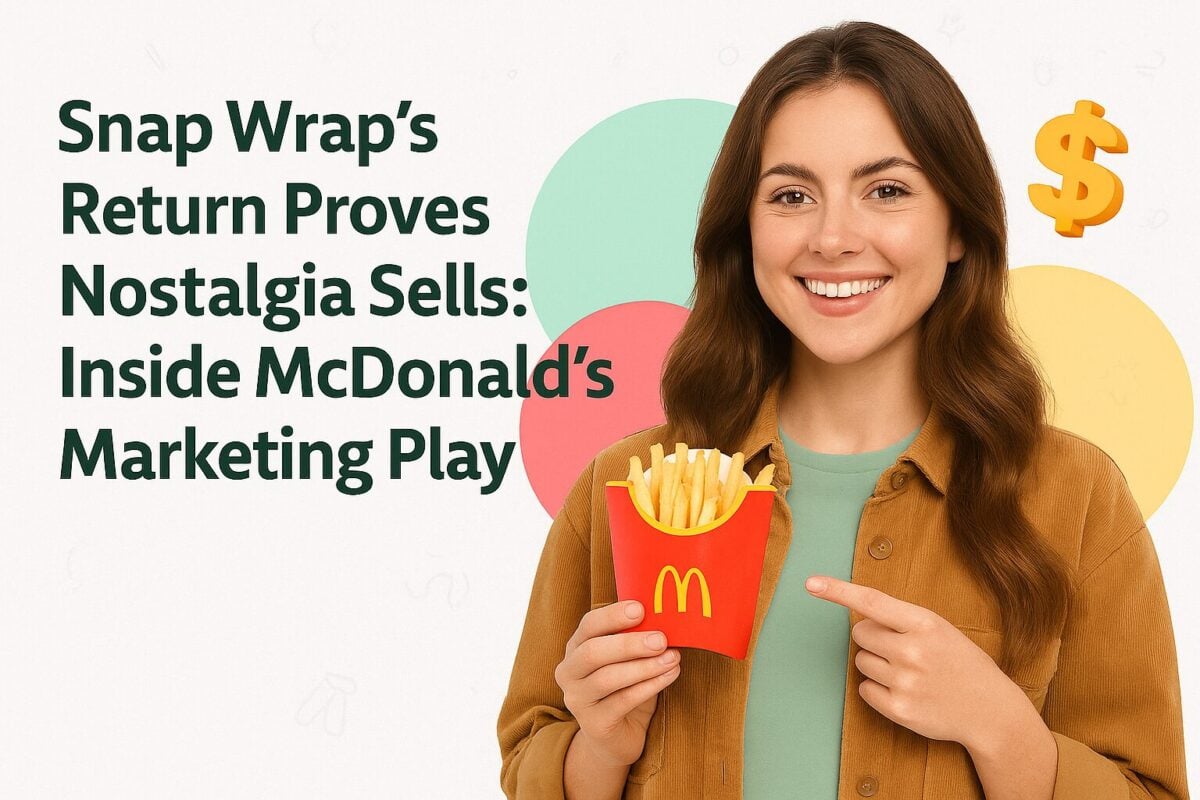 Snap Wrap’s Return Proves Nostalgia Sells: Inside McDonald’s Marketing Play