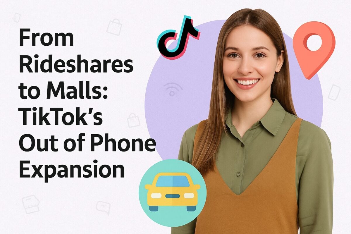 From Rideshares to Malls: TikTok’s Out of Phone Expansion
