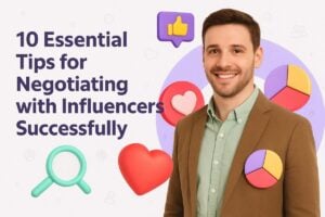 10 Essential Tips for Negotiating with Influencers Successfully
