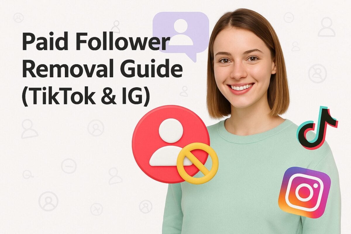 Paid Follower Removal Guide (TikTok & IG)