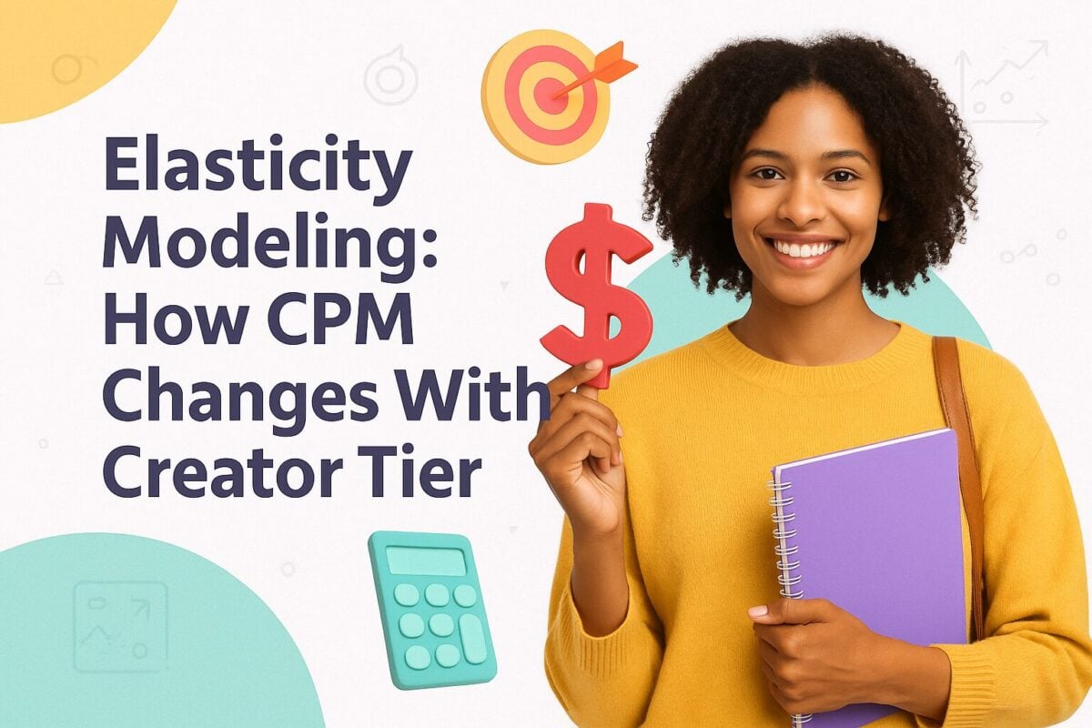 Elasticity Modeling: How CPM Changes With Creator Tier