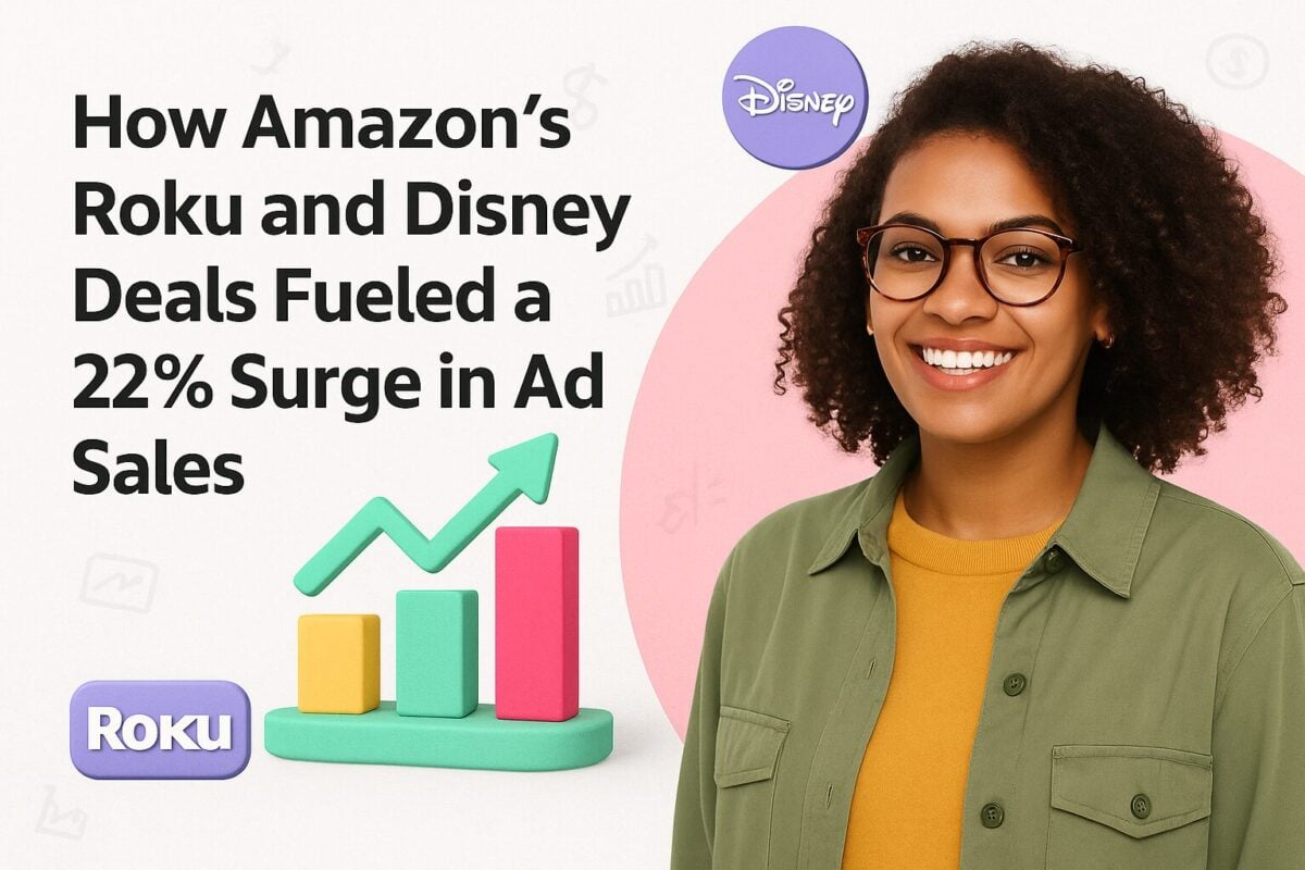 How Amazon’s Roku and Disney Deals Fueled a 22% Surge in Ad Sales