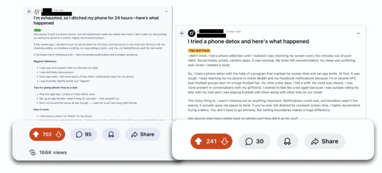 GMP Reddit Examples