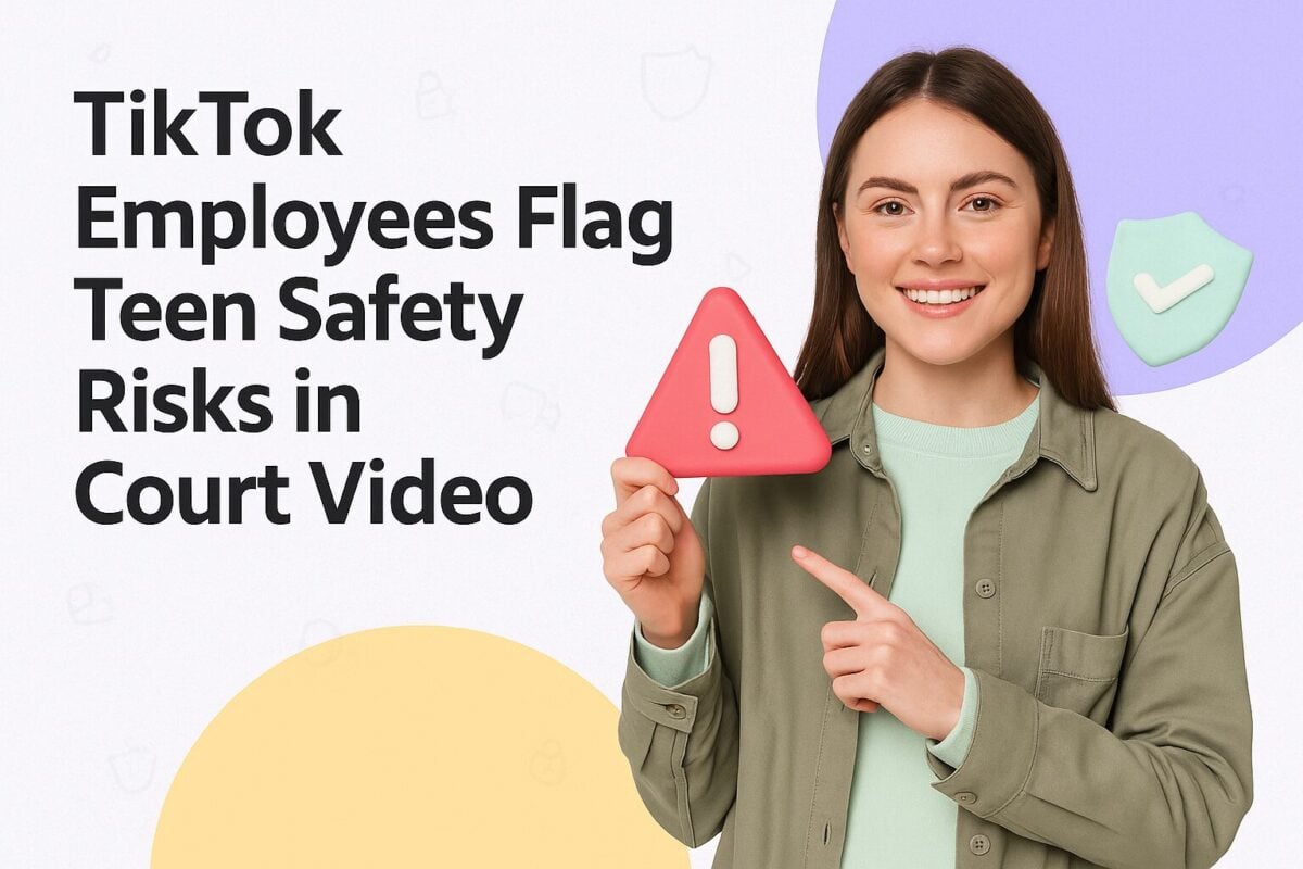TikTok Employees Flag Teen Safety Risks in Court Video