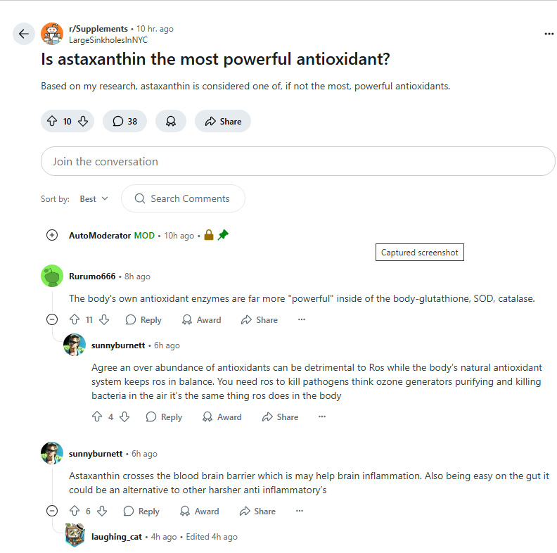 Subreddit claims