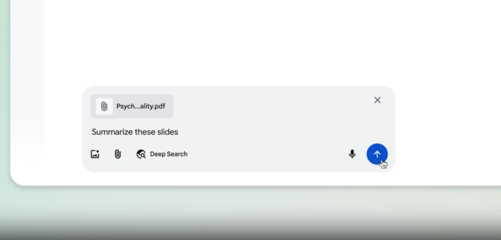 Google AI Mode PDF