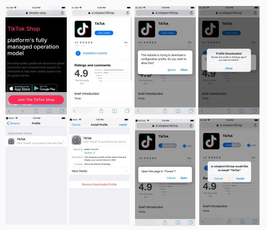 TikTok Shop App Scam