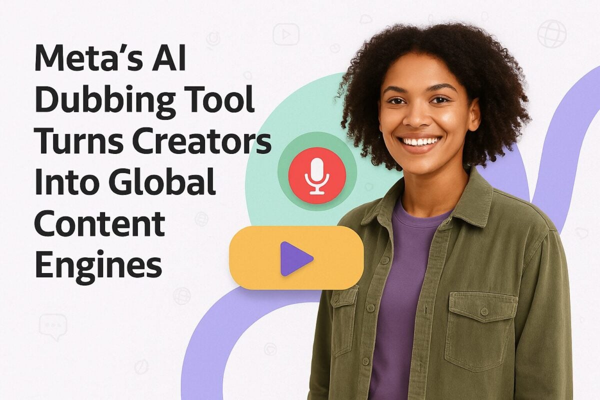 Meta’s AI Dubbing Is Redefining Multilingual Reach for Creators and Brands