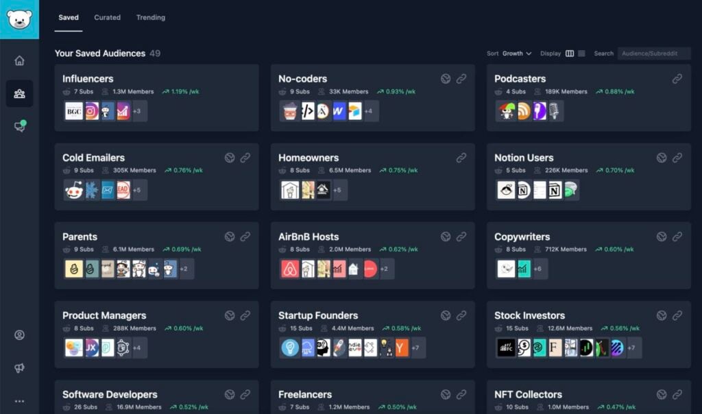 GummySearch Subreddit Use Cases