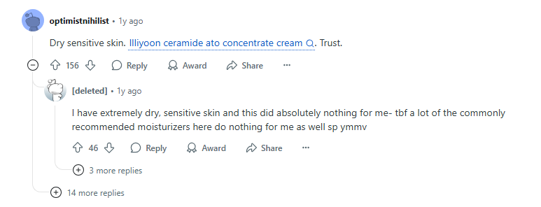 Claim made on reddit