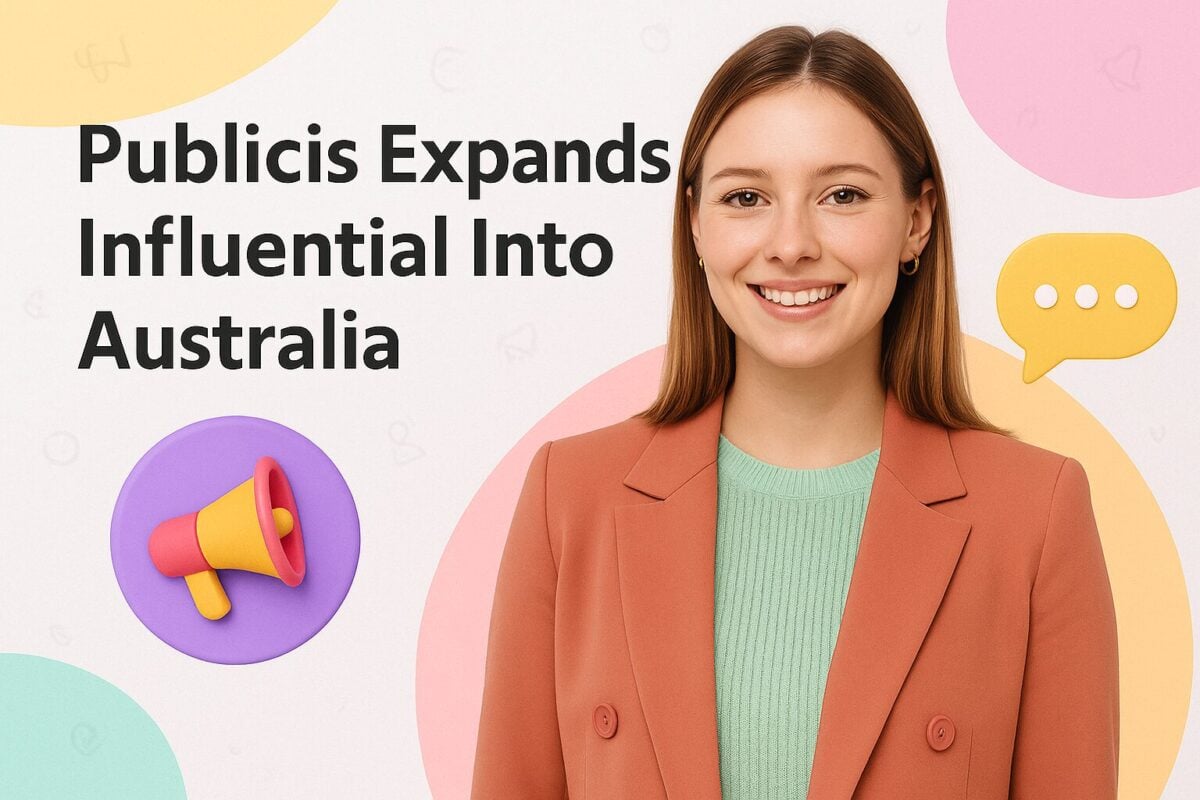 Publicis Expands Influential Into Australia