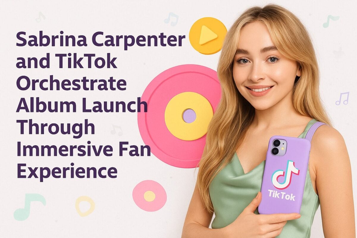Sabrina Carpenter and TikTok Orchestrate Album Launch Through Immersive Fan Experience