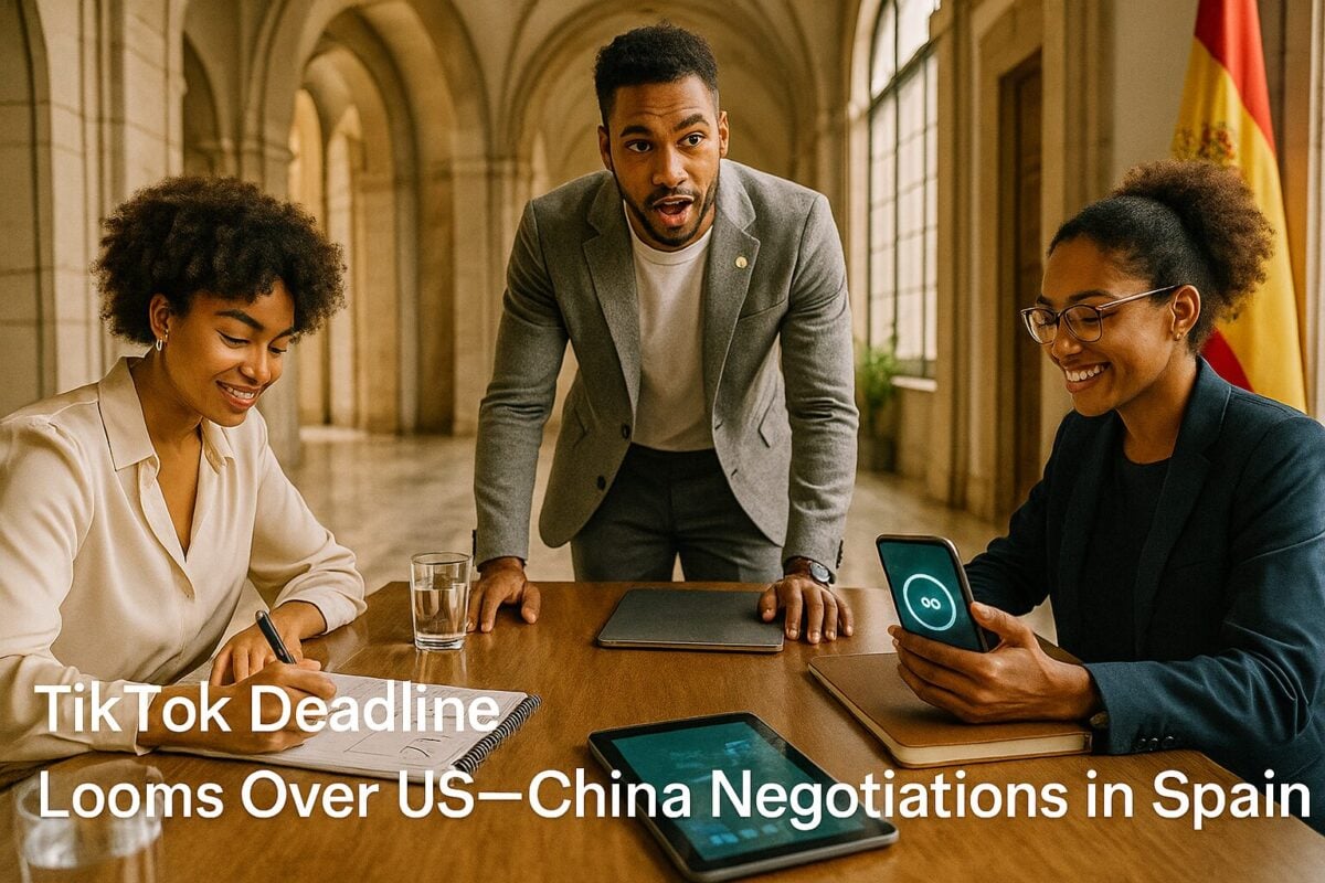TikTok Deadline Looms Over US–China Negotiations in Spain