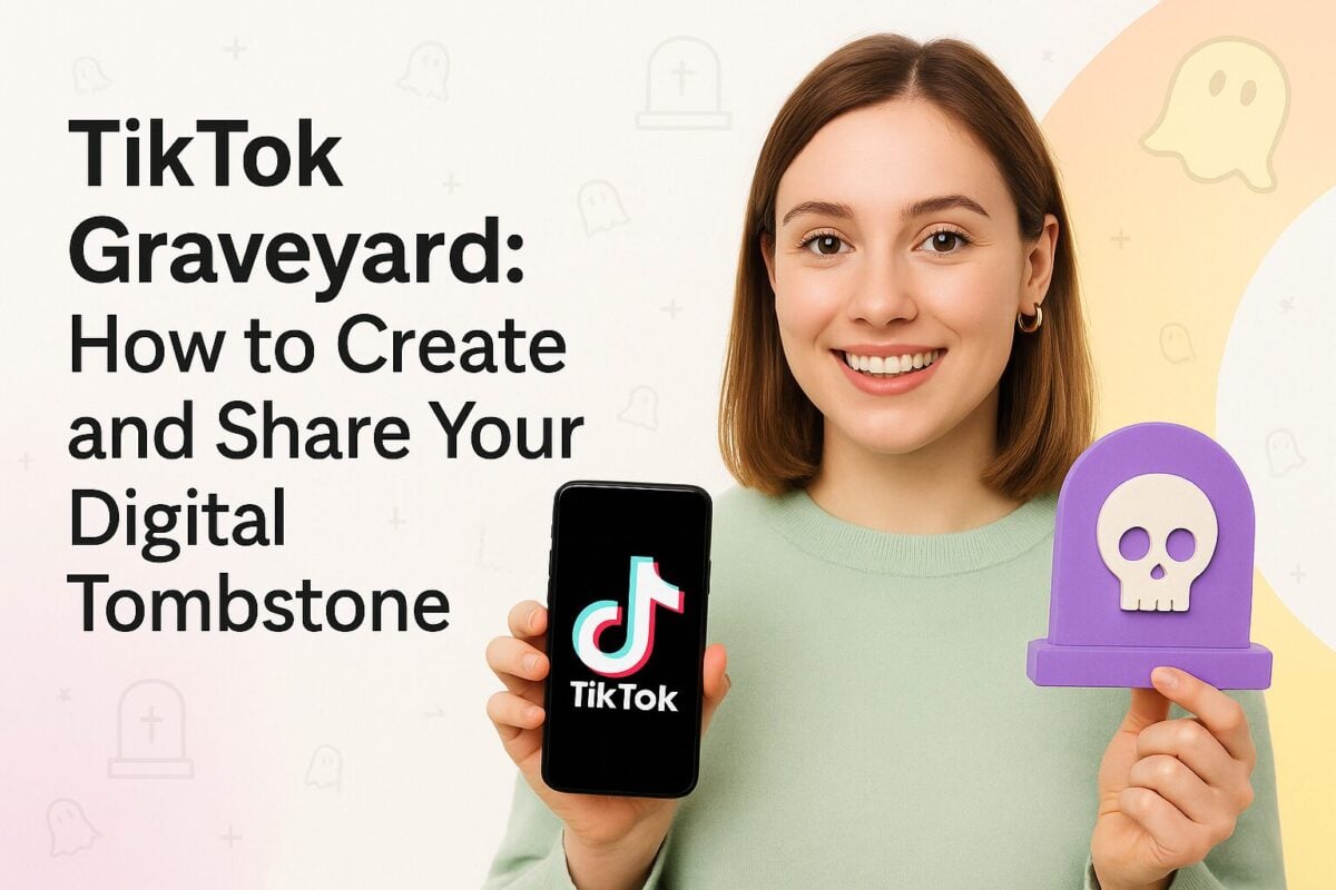 TikTok Graveyard: How to Create and Share Your Digital Tombstone