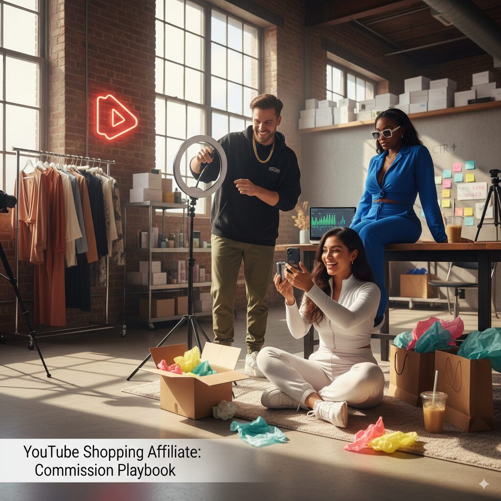 YouTube Shopping Affiliate: Commission Playbook