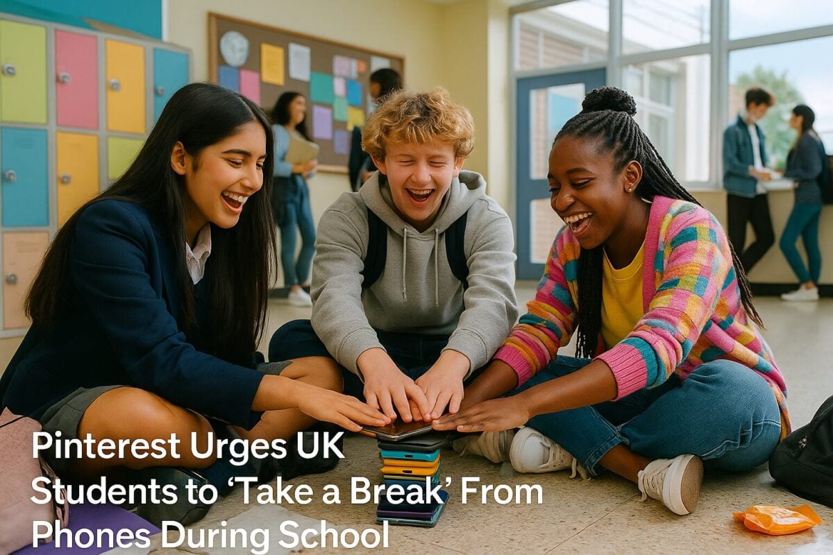 Pinterest Urges UK Students to “Take a Break” From Phones During School