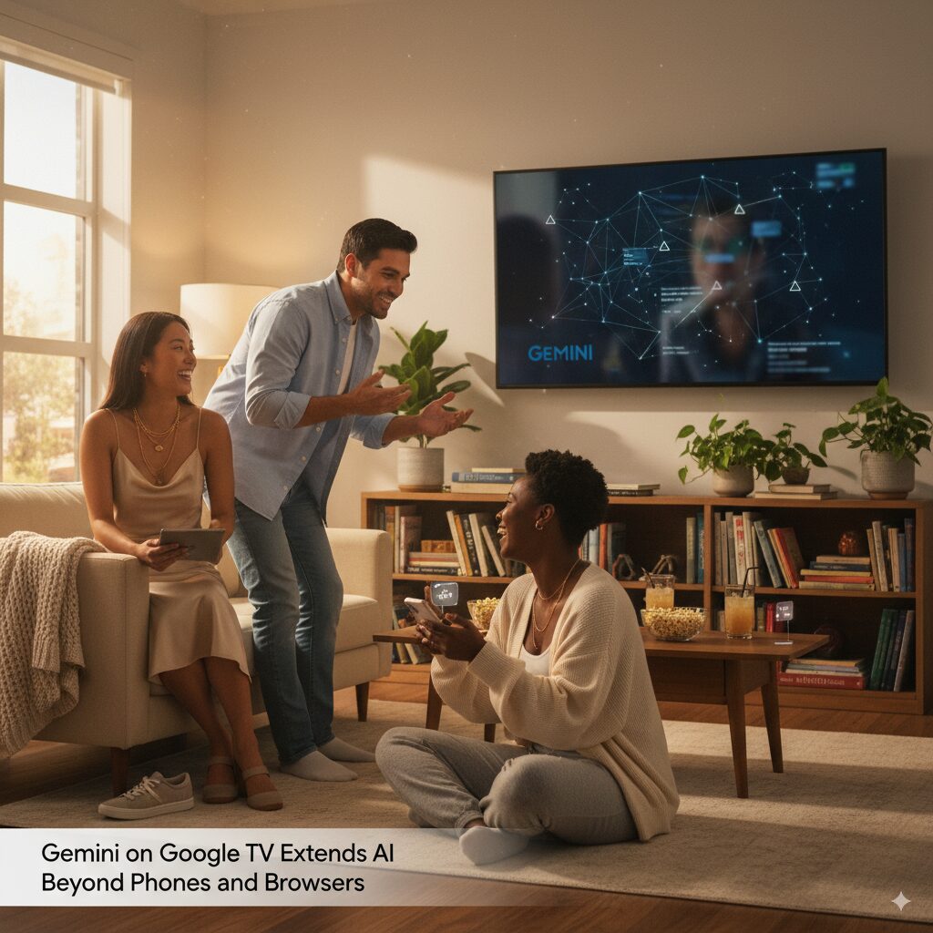Gemini on Google TV Extends AI Beyond Phones and Browsers