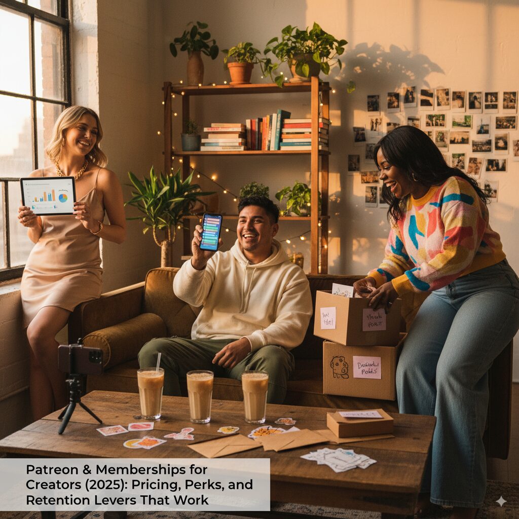 Patreon & Memberships for Creators (2025): Pricing, Perks, and Retention Levers That Work