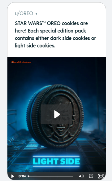 Oreo Takeover Ad