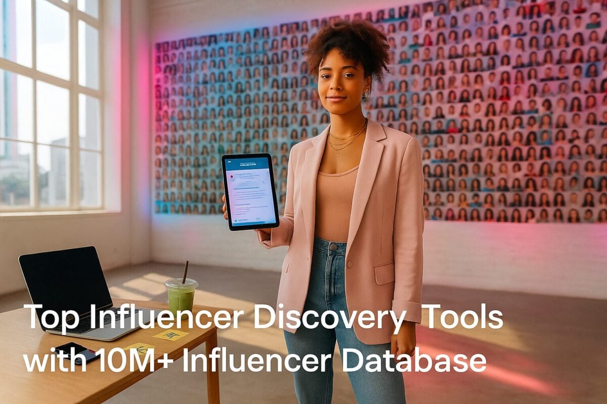 Top Influencer Discovery Tools with 10M+ influencer Database
