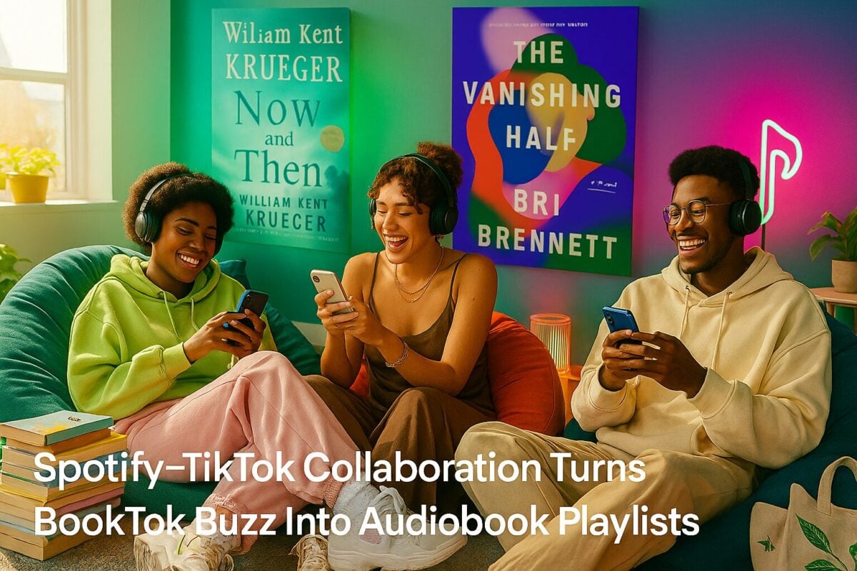 Spotify–TikTok Collaboration Turns BookTok Buzz Into Audiobook Playlists