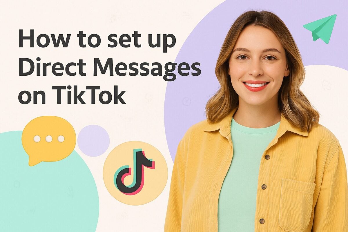 How to set up Direct Messages on Tiktok